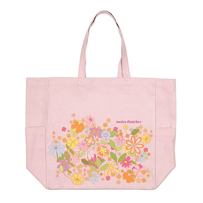 Flower Cloth Tote Bag 1 item