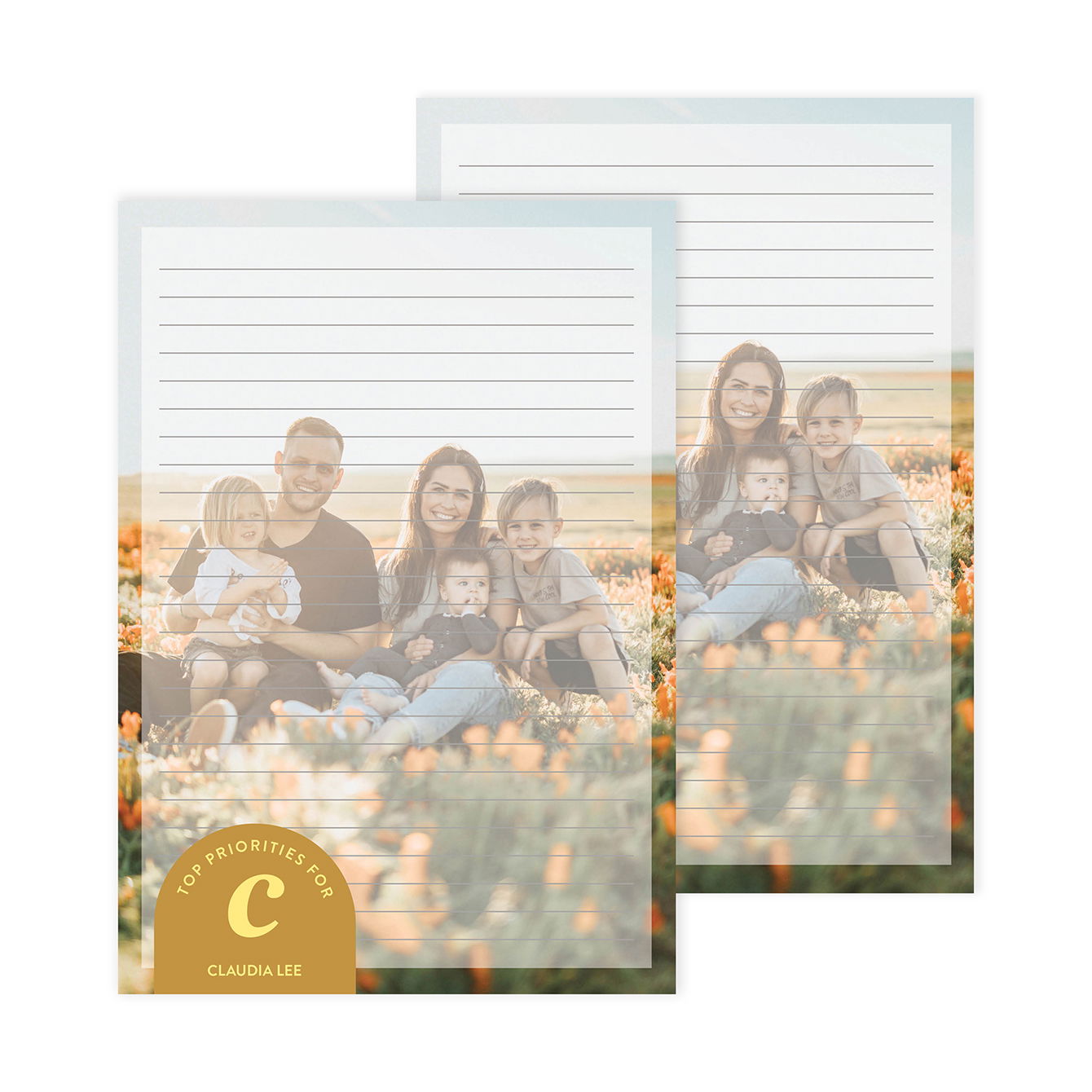 Full Photo Arch Notepad 2pk | Erin Condren