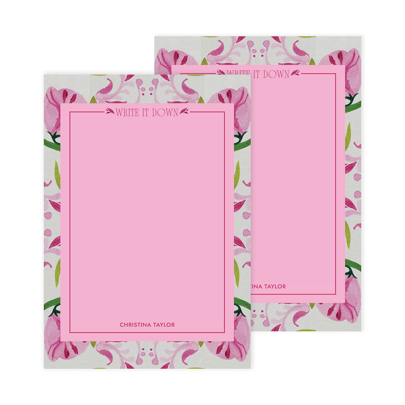 Tulipscape Notepad 2pk | Erin Condren