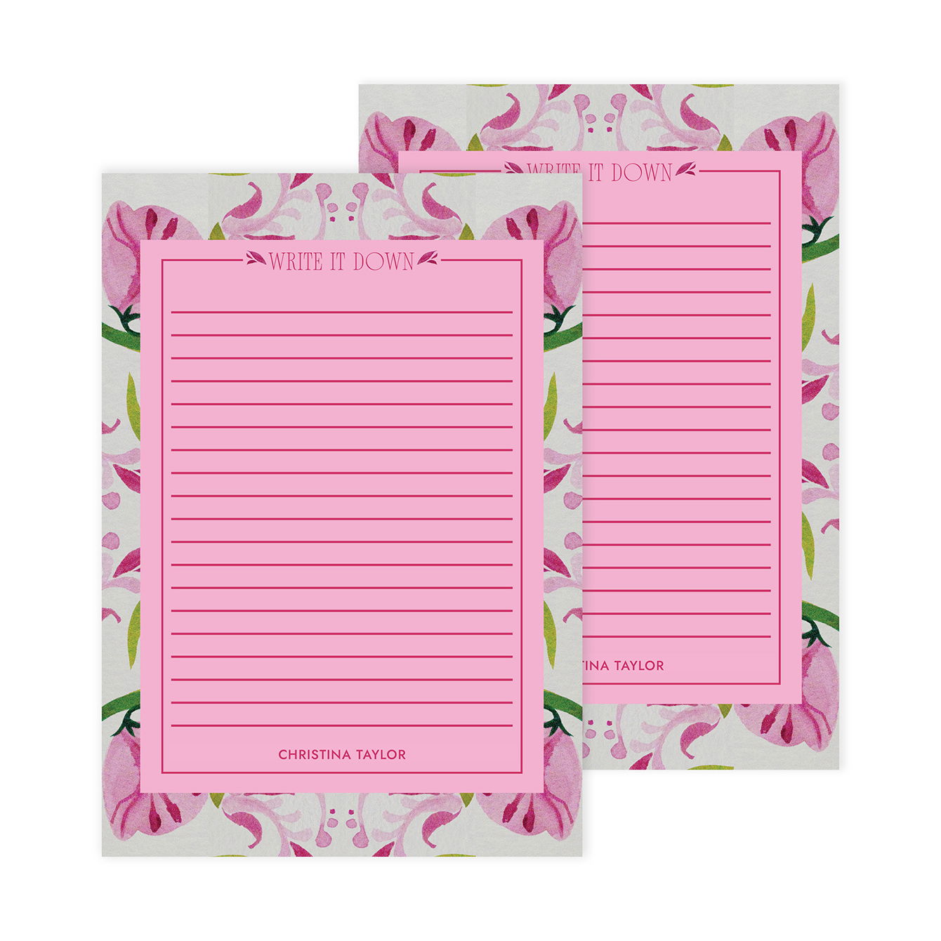 Tulipscape Notepad 2pk | Erin Condren