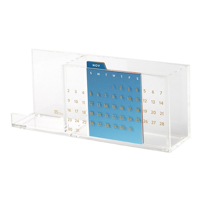 Acrylic Perpetual Calendar Desk Organizer Erin Condren