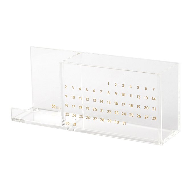 Acrylic Perpetual Calendar Desk Organizer Erin Condren