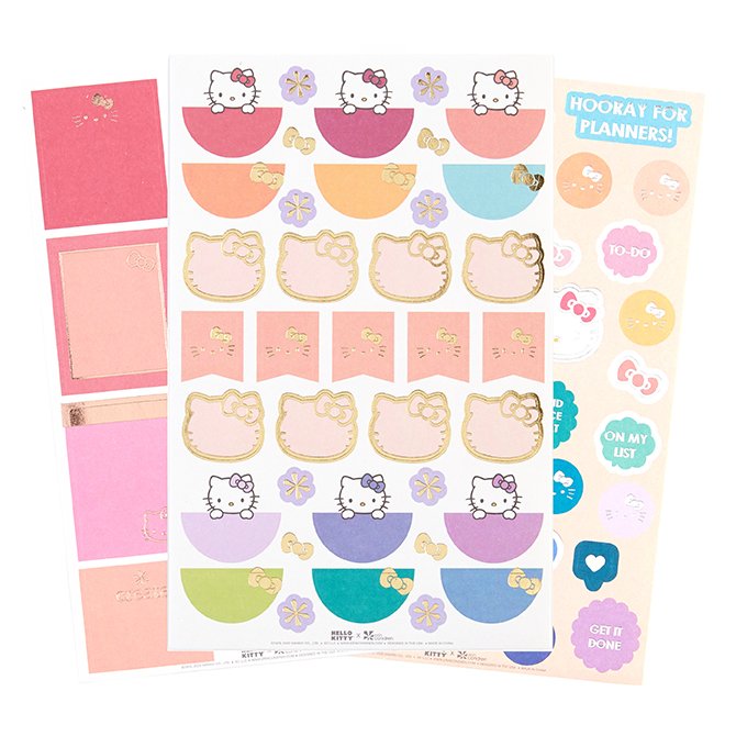 hello kitty sticker pack trio erin condren