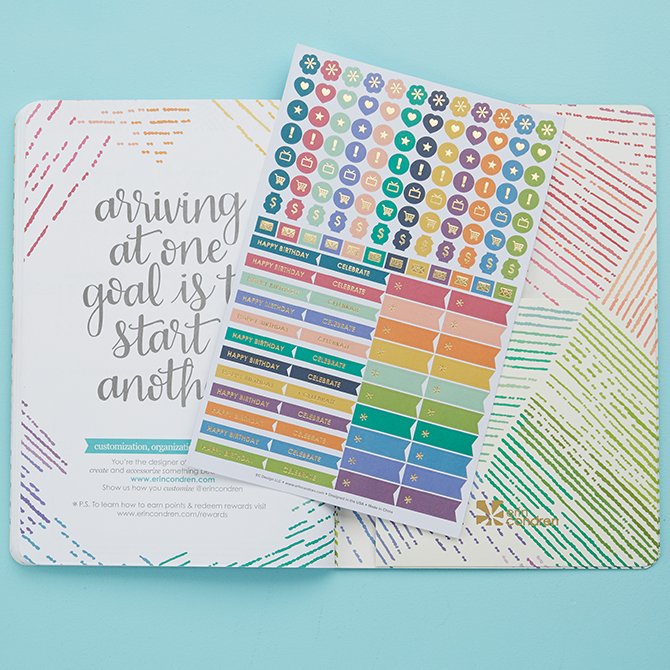 Petite Planner Do It All Sticker Pack by Erin Condren | 2024