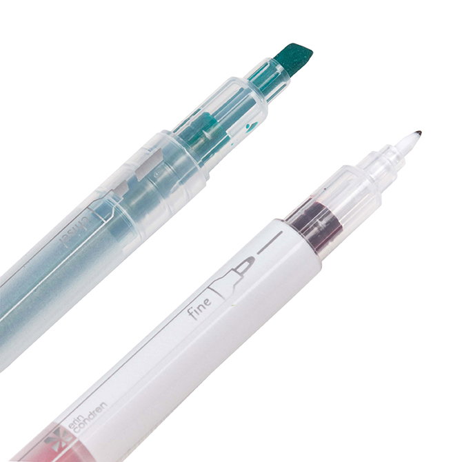 Gem Dual-Tip Dual-Ink Markers 6-Pack | Erin Condren