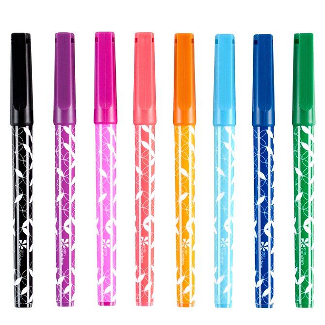 Classic Fine Tip Wet Erase Markers 8Pack Erin Condren