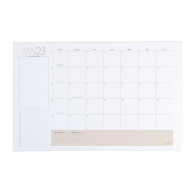 monthly deskpad