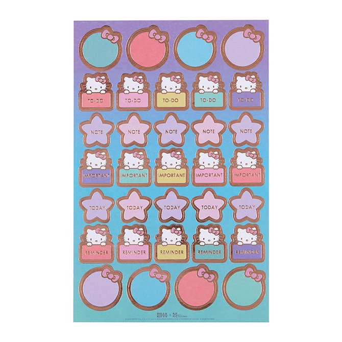 Hello Kitty and Friends Sticker Pack Trio