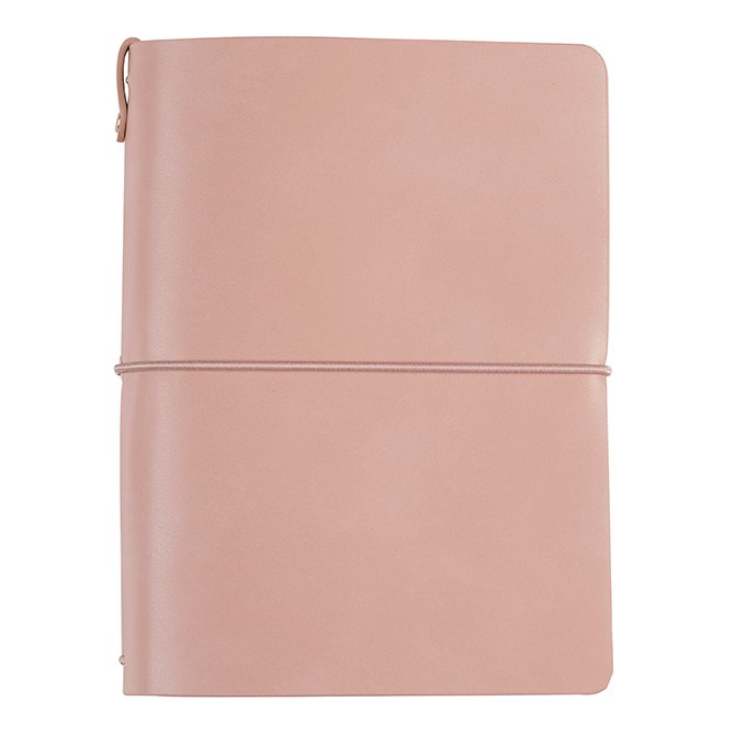 Dusty Rose on The Go Folio Planning System by Erin Condren | 2024