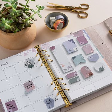 In Bloom A5 Ring Agenda StylizedSticky™ Notes | Erin Condren