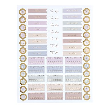 Gray and Teal Planner Stickers – Purpose 31