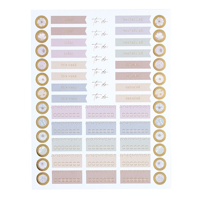 Grocery Shopping Stickers Erin Condren Life Planner (ECLP) - 77 Shopping  Dots Half Inch Stickers (#5018)