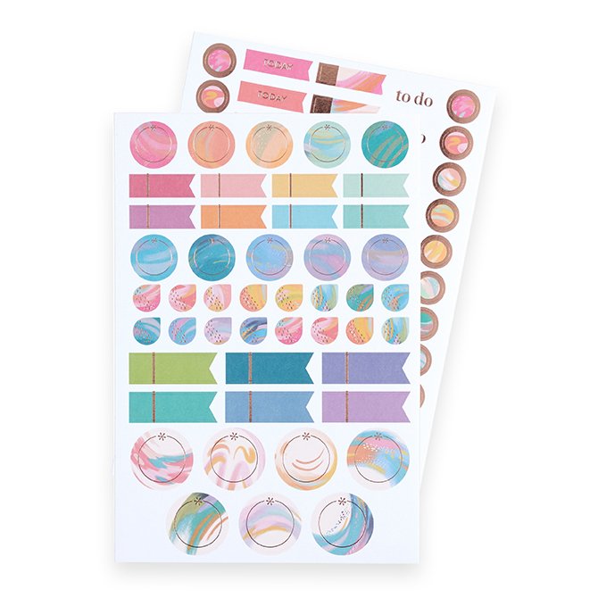 Inspire Assorted A5 Life Planner Sticker Pack by Erin Condren