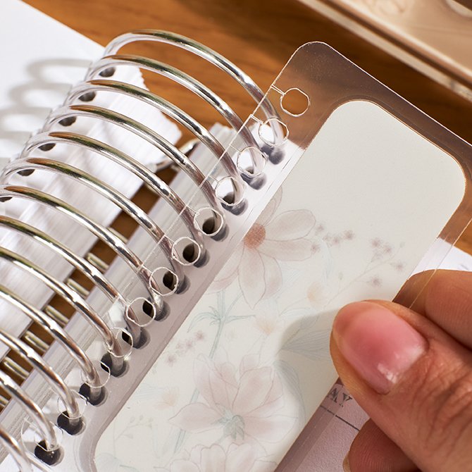 Personalized Clear Acrylic Bookmark Planner Bookmark Journal