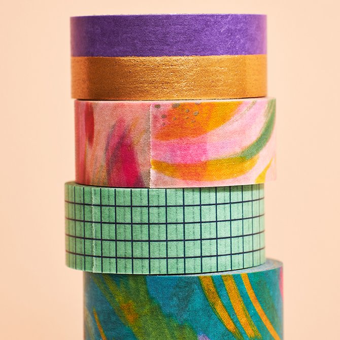 Inspire Washi Tape 4-Pack