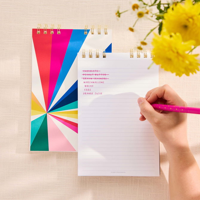 Notes Dat Top Legacy Notes Lined Top Spiral Notepad | Erin Condren