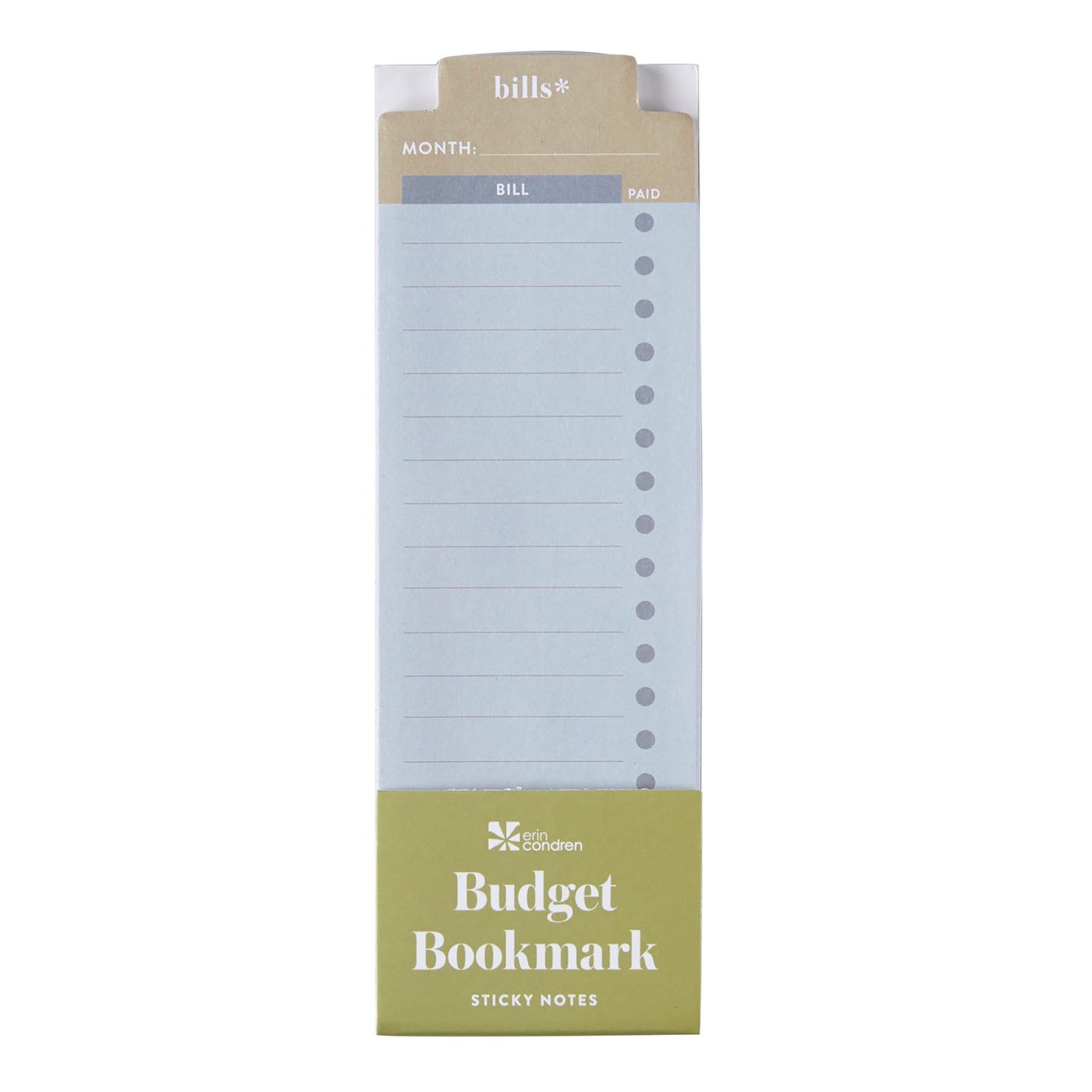 Budget Bookmark Sticky Notes