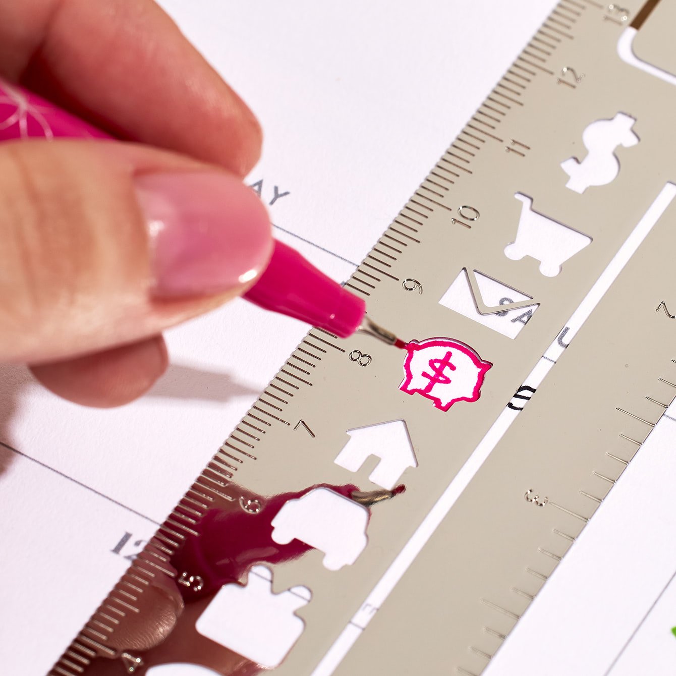 Academix Plastic Ruler 1 Ct, Shop