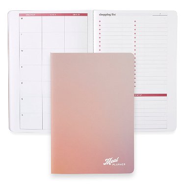 Petite Planner - Leopard Print Theme Weekly Meal Planner Inserts