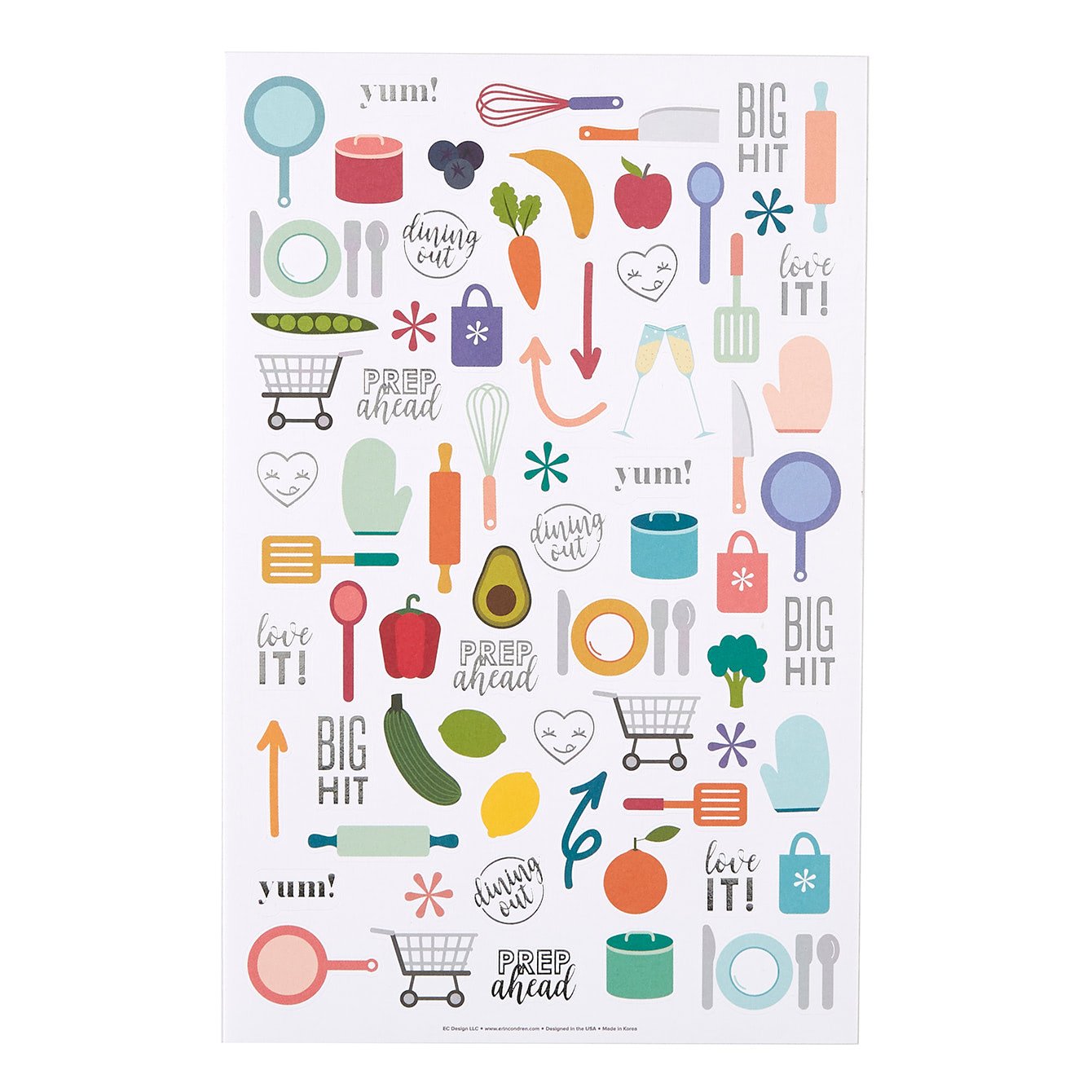 Meal Plan BLDS Dots Mini Stickers – CheerfulPlannerGirl