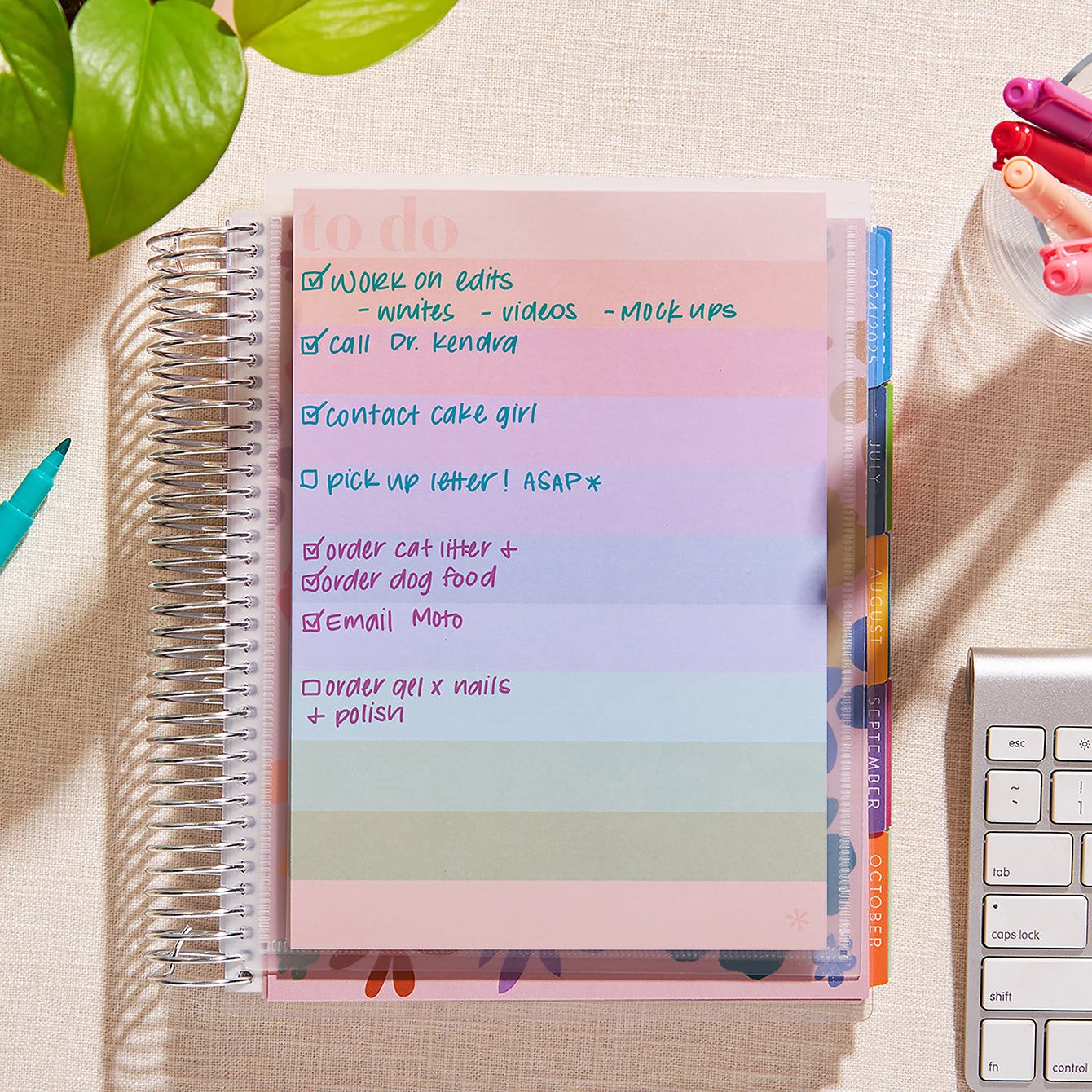 Snap-In Notepad Pocket Dashboard | Erin Condren