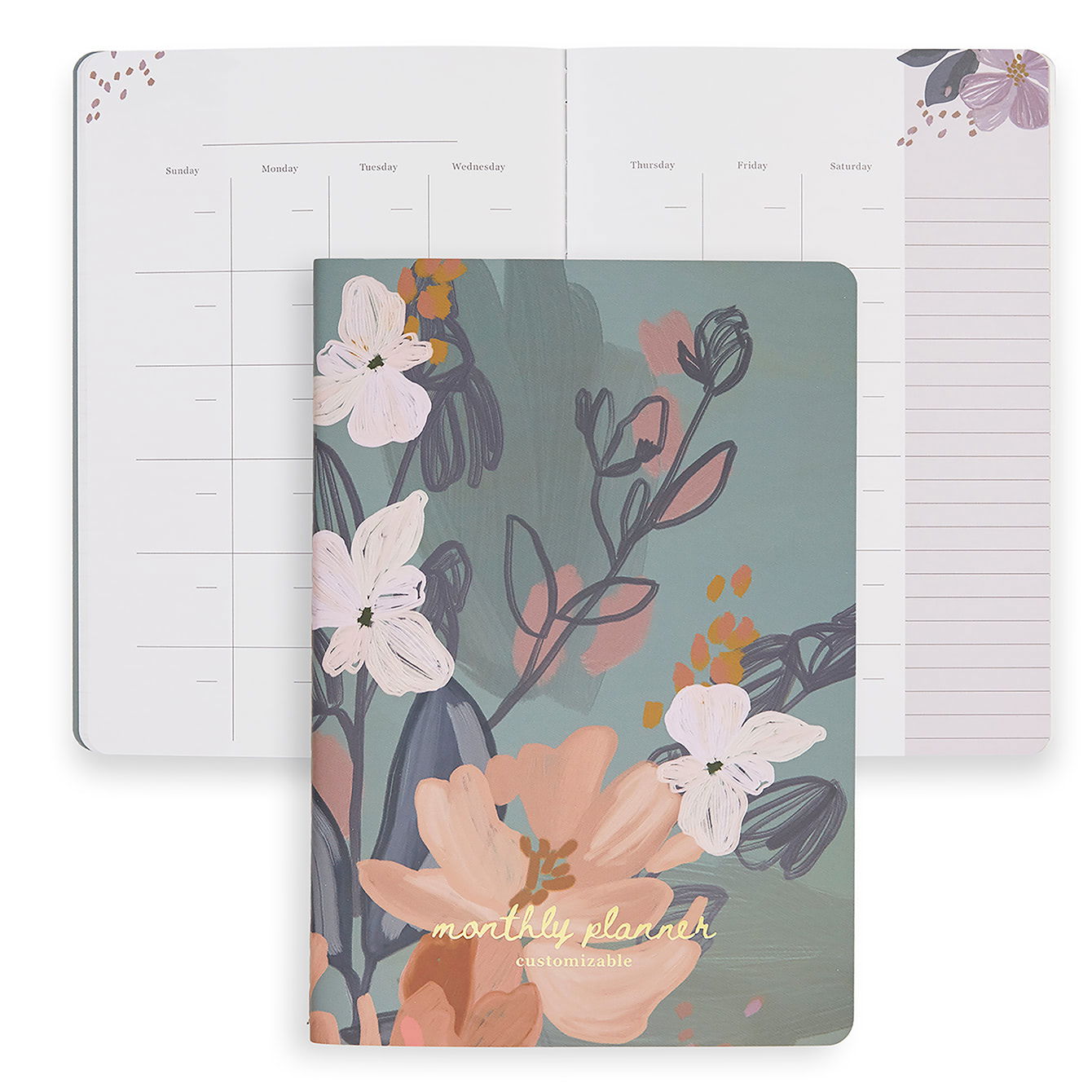 undated monthly planner petiteplanner