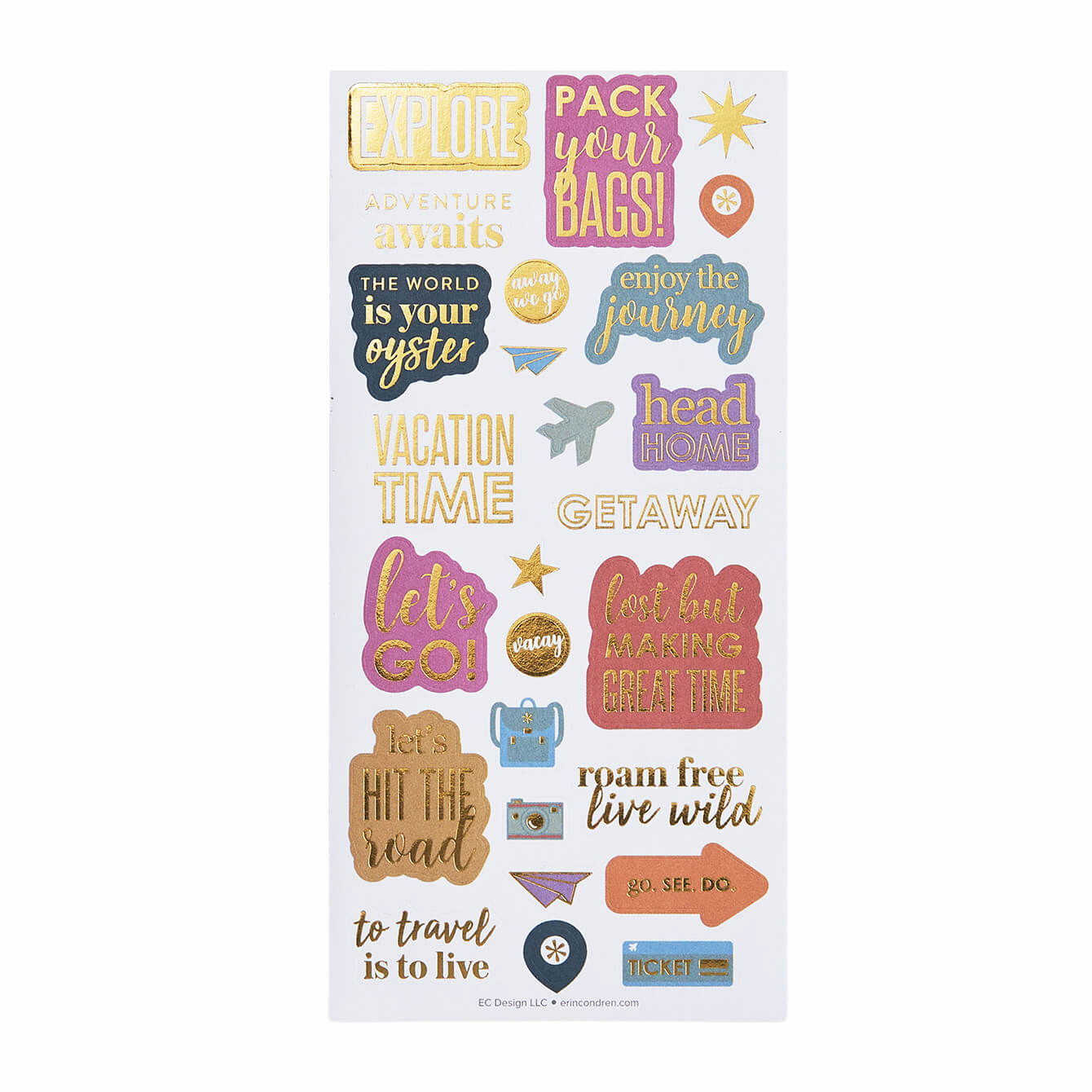 Travel Sticker Pack