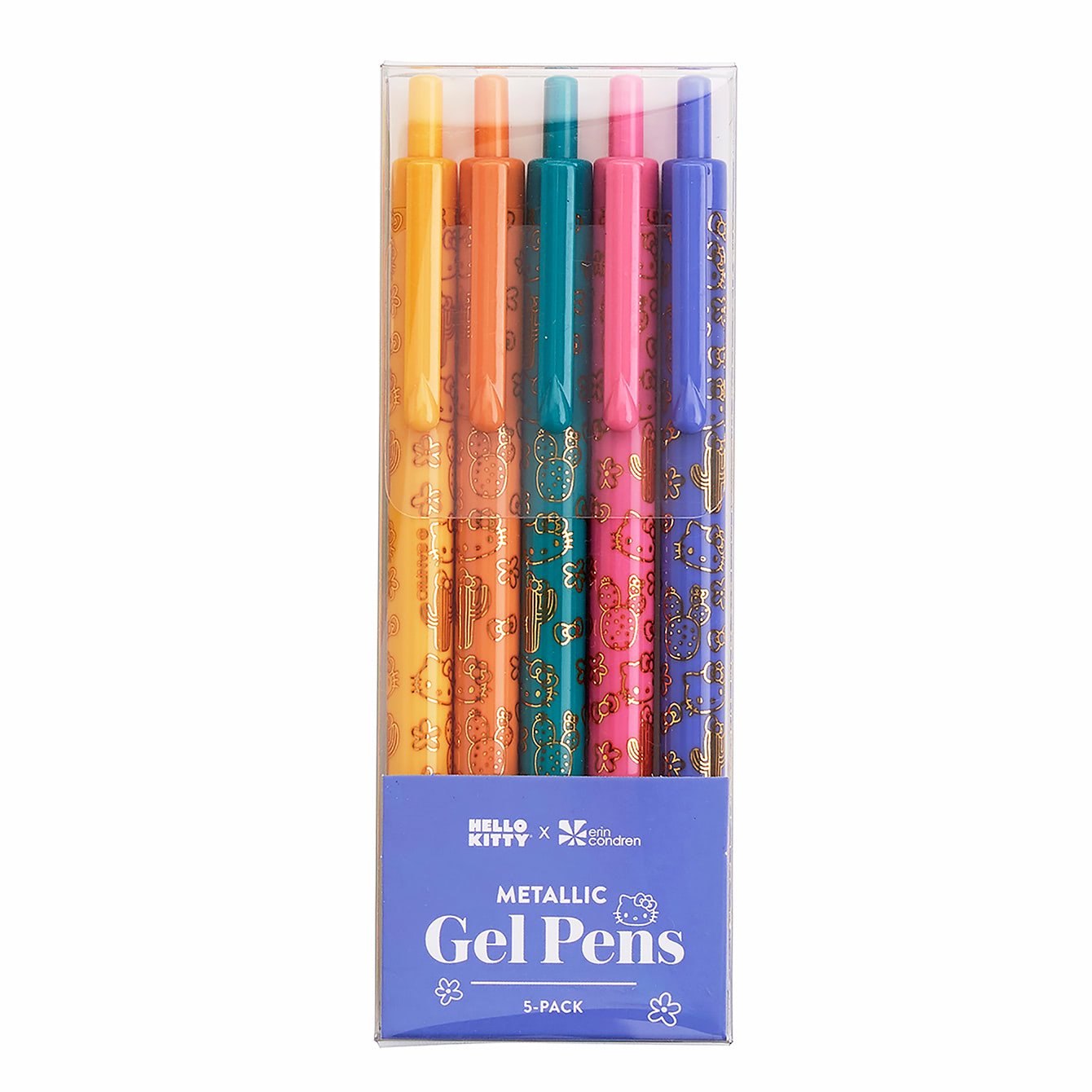 Hello Kitty and Friends Metallic Gel Pens 5-Pack | Erin Condren