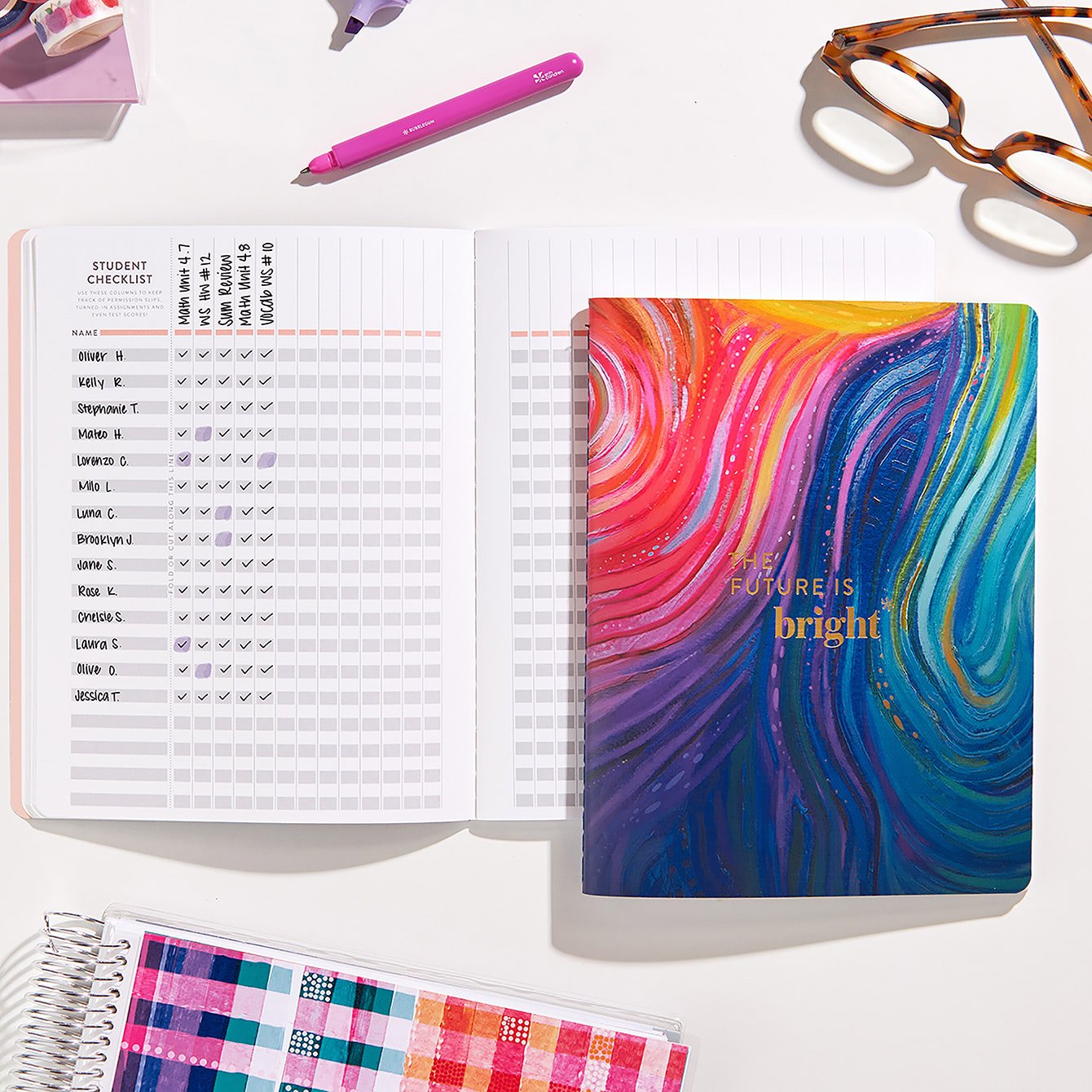 Evolve Bound Teacher Record Book | Erin Condren