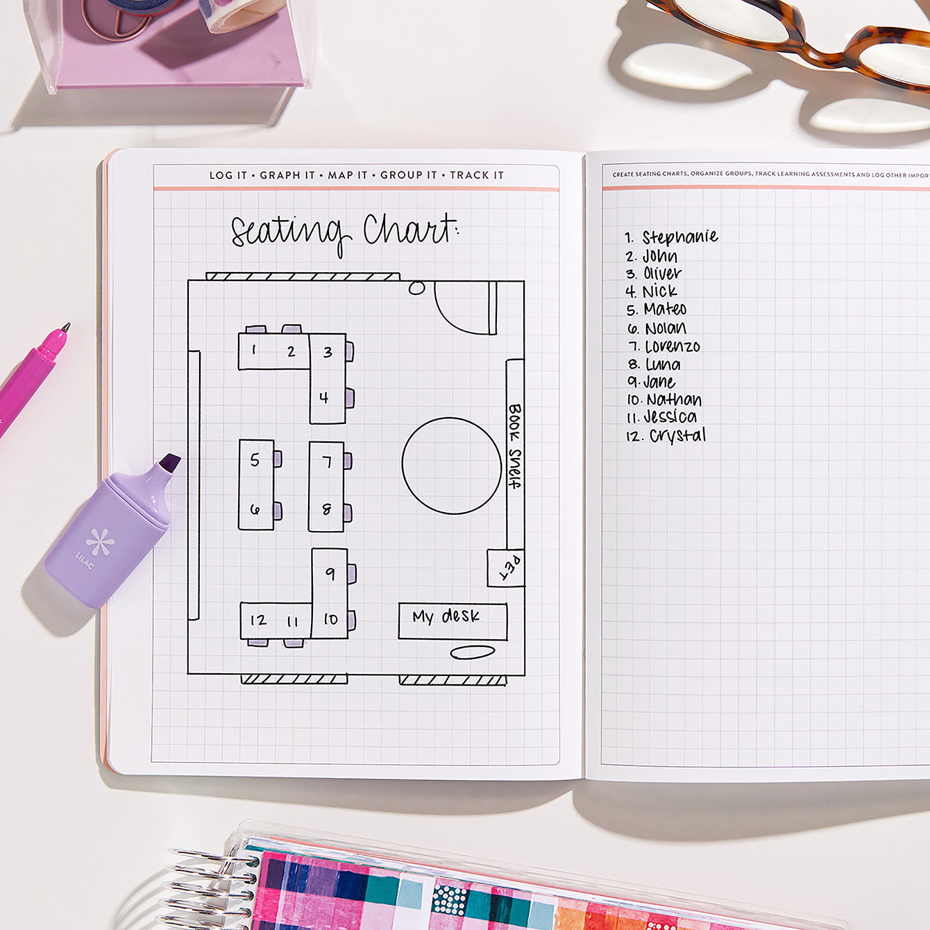 Evolve Bound Teacher Record Book | Erin Condren