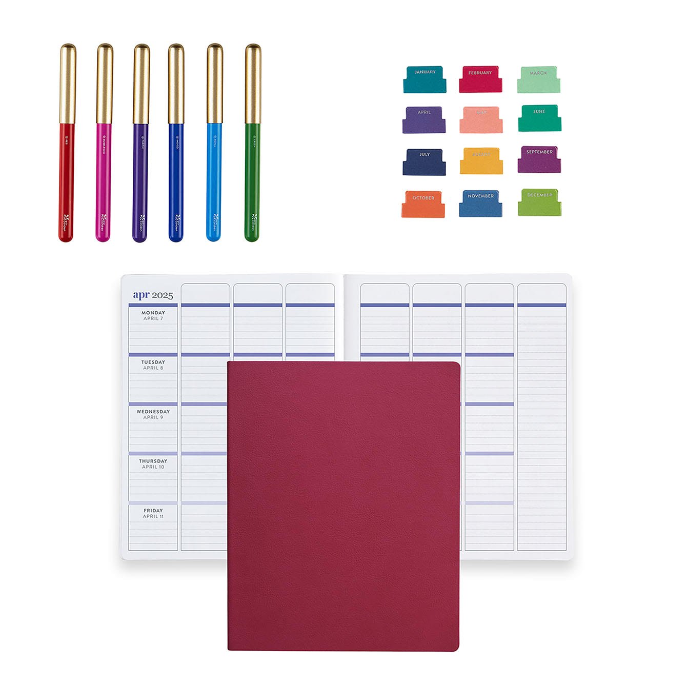 Colorful Softbound Teacher Lesson Planner Bundle Erin Condren