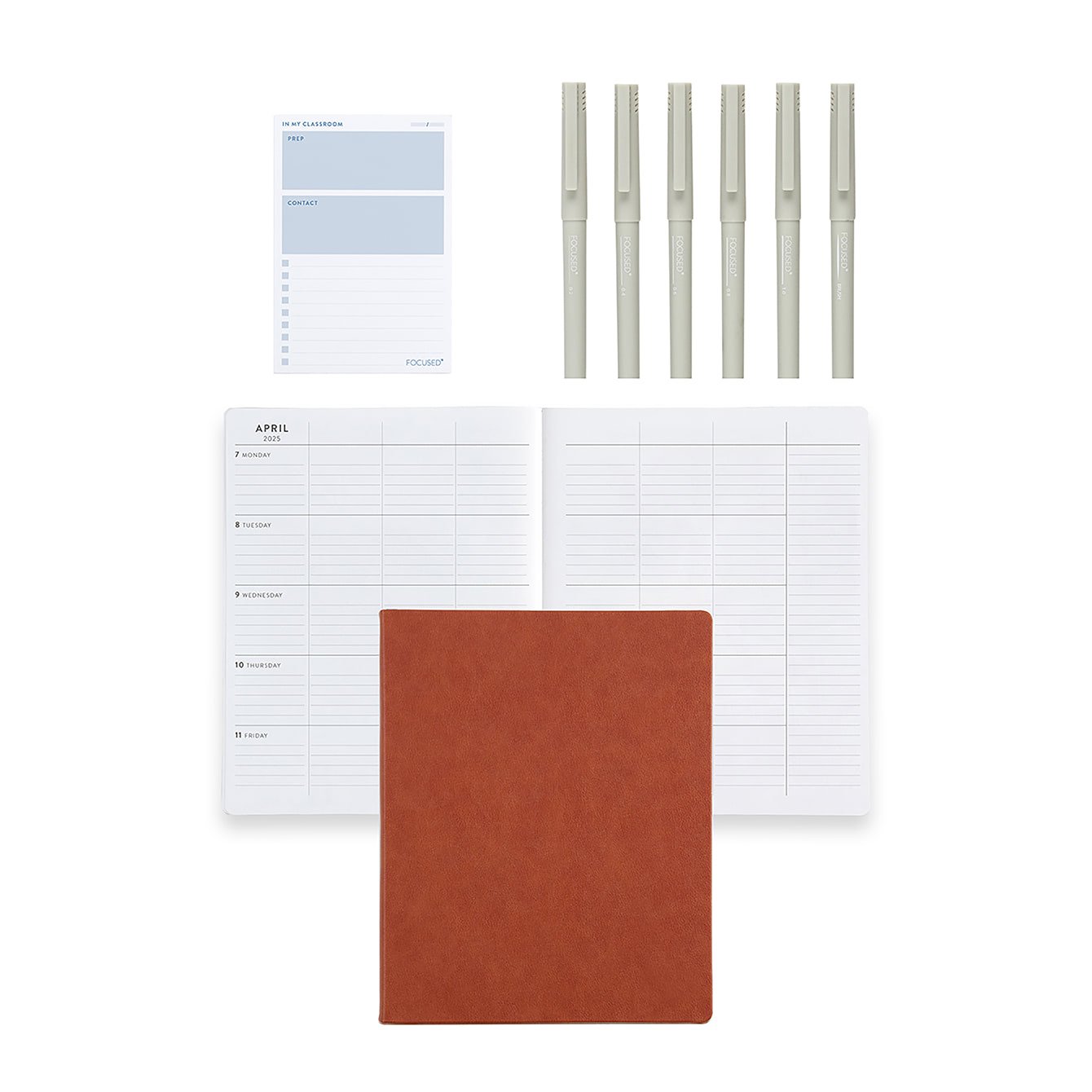 Focused Softbound Teacher Lesson Planner Bundle Erin Condren