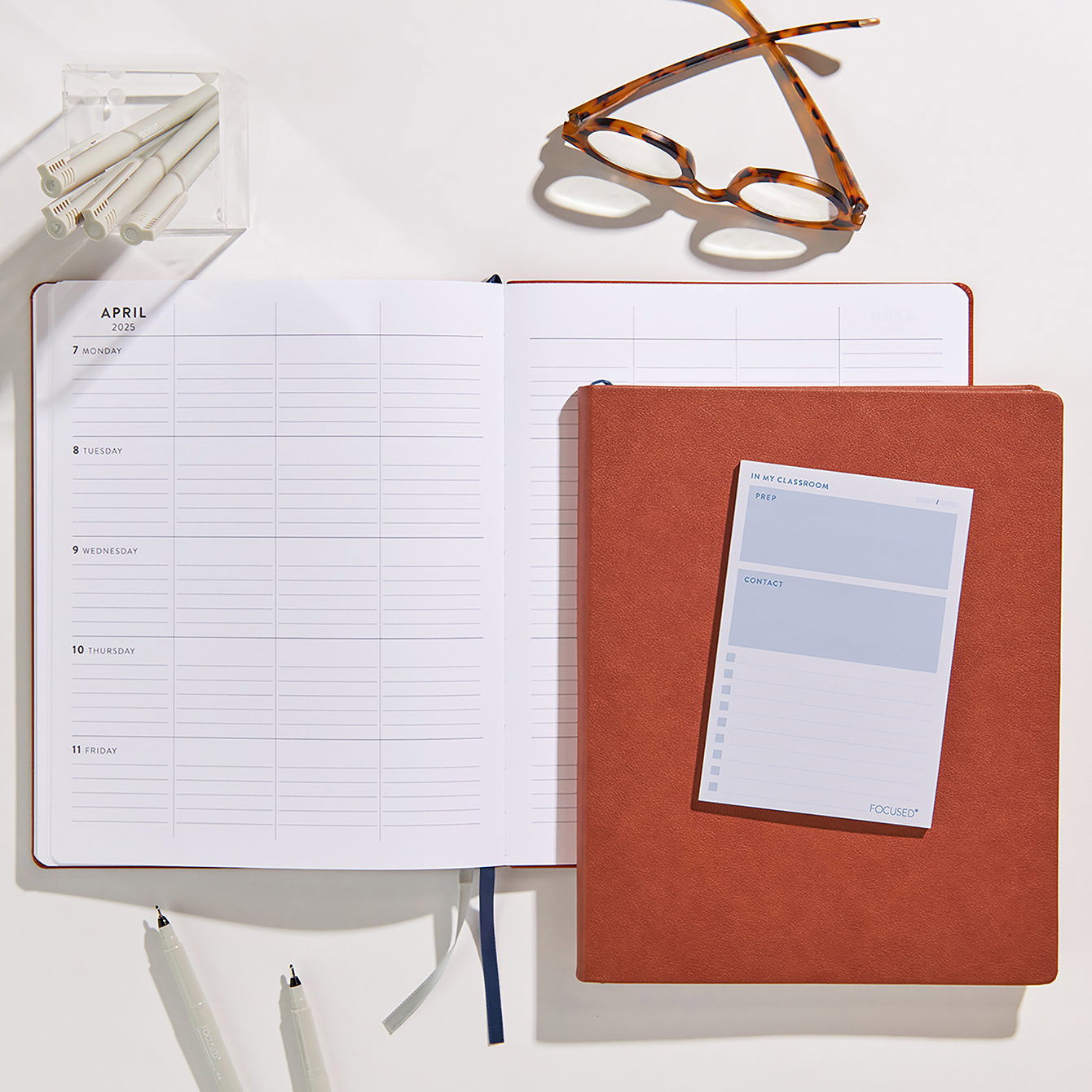 Focused Softbound Teacher Lesson Planner Bundle Erin Condren