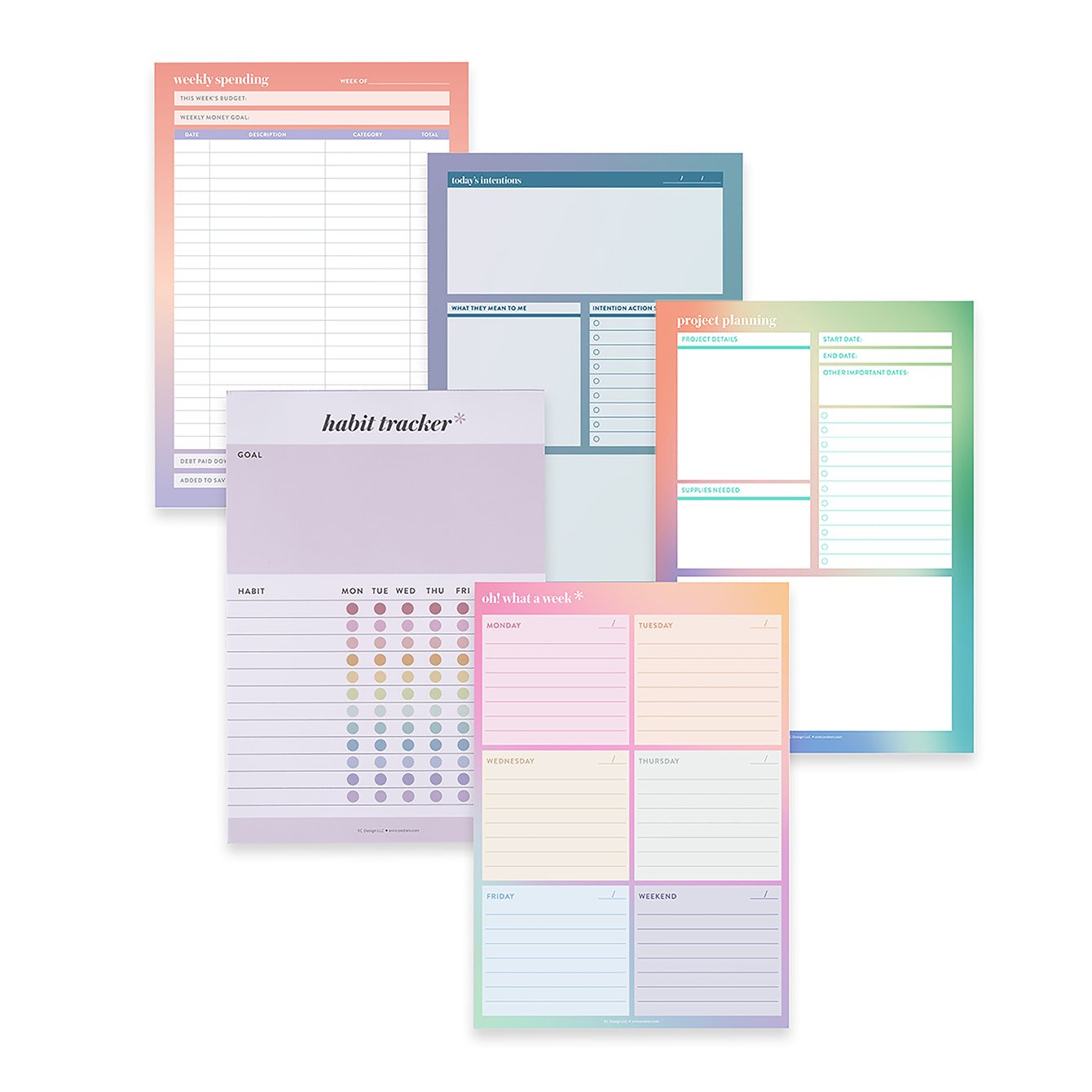 Mega Notepad Bundle Erin Condren