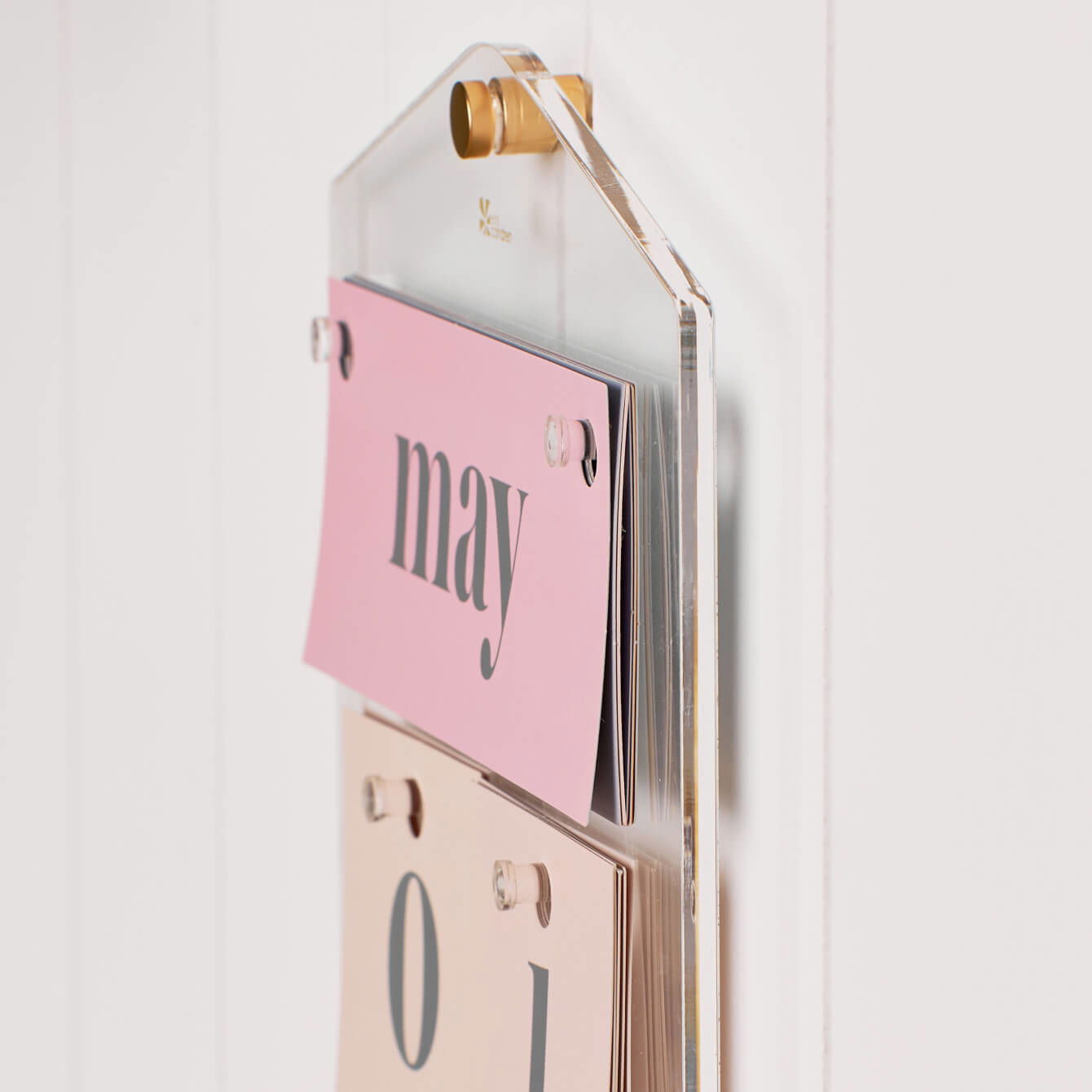 Acrylic Perpetual Wall Calendar Erin Condren