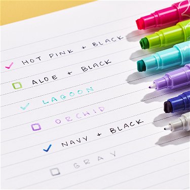 Checklist Dual-Tip List Markers™ 6-Pack | Erin Condren