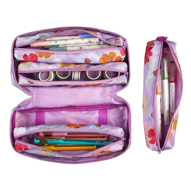 Colorful Cosmos 5 in 1 Zipper Pouch | Erin Condren