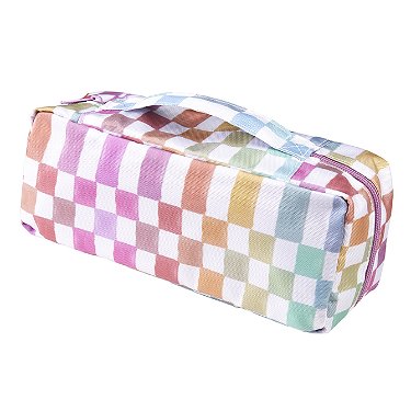 Pencil Pouch, Small Gingham