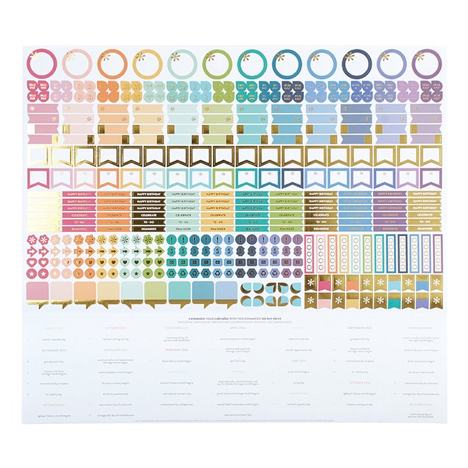 Essentials Teacher Planner Stickers (Set of 400 Stickers)