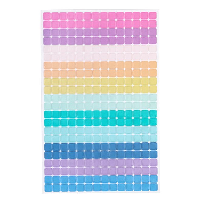 Multi Colored Squares Sticker Pack | Erin Condren