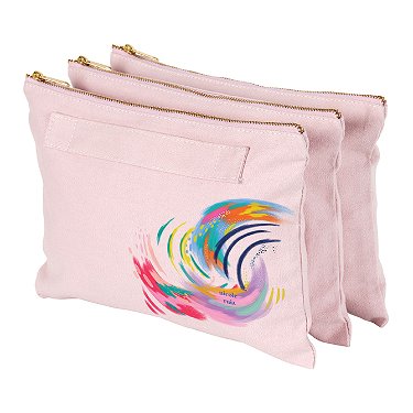  Erin Condren Designer Velvet Pencil Pouch - Gray. Easy-to-Clean  Zippered Pouch Perfect for Storing Pens, Pencils, Supplies, and Other  Personal Belongings : Office Products