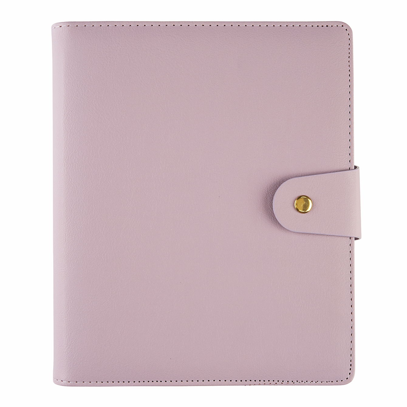 Blush Undated Vegan Leather Focused Monthly Planner