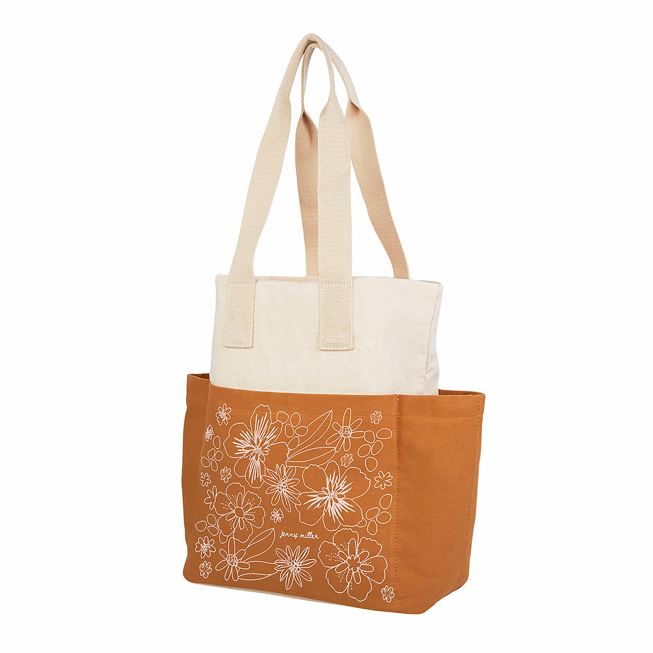 Petal Pop Custom Color Block Tote Bag | Erin Condren