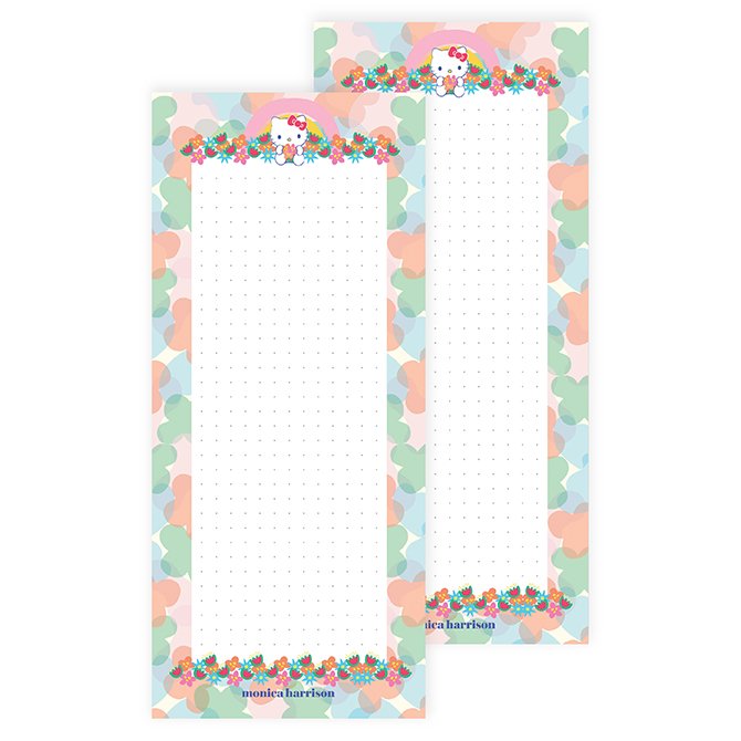 Hello Kitty Rainbow Relaxation Sticker Sheet