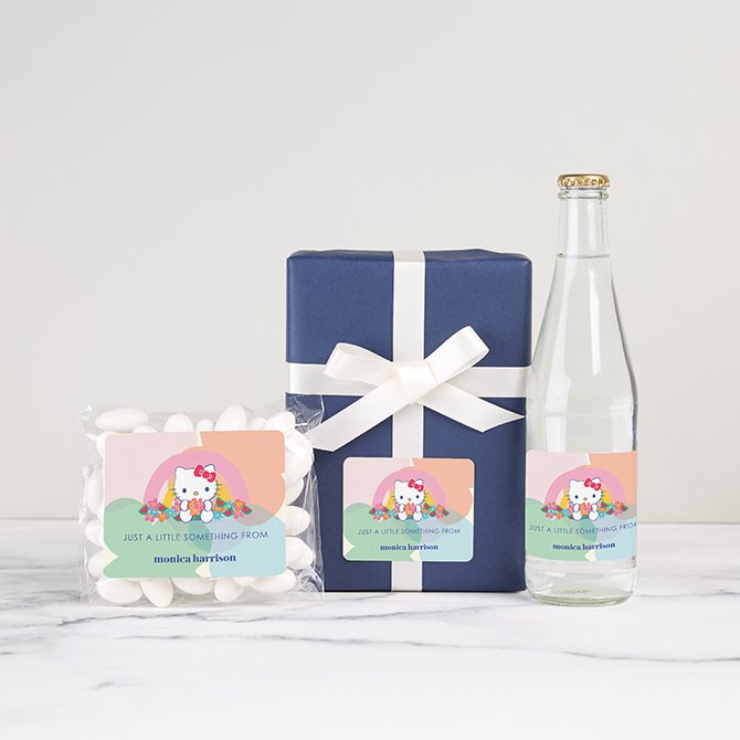 Hello Kitty Kindness Grows from Within Gift Labels Personalized by Erin Condren