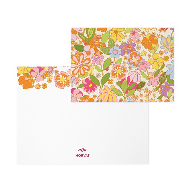 Alja Horvat Bright Blooms Ultimate Pencil Case | Floral by Erin Condren