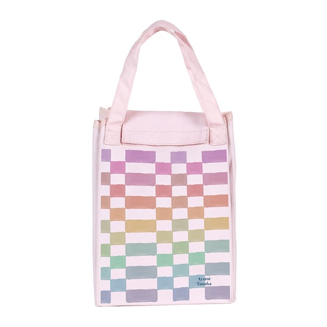 Checkered Pattern Insulation Lunch Bag