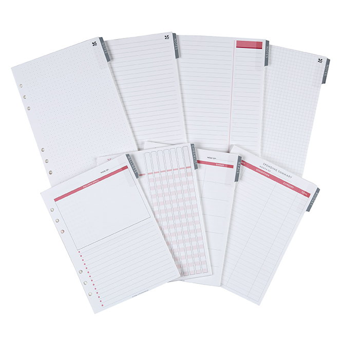 A5 Ring Agenda Planner Inserts Mega Bundle