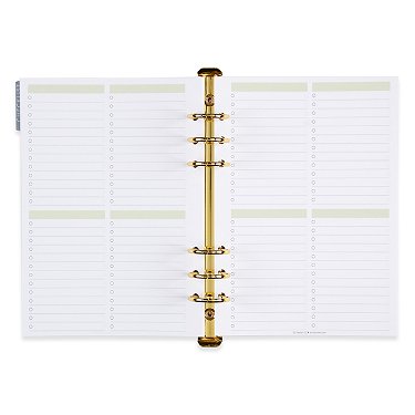 A5 large Size BUNDLE Gold Edge/white Planner Inserts 2023 -  Hong Kong