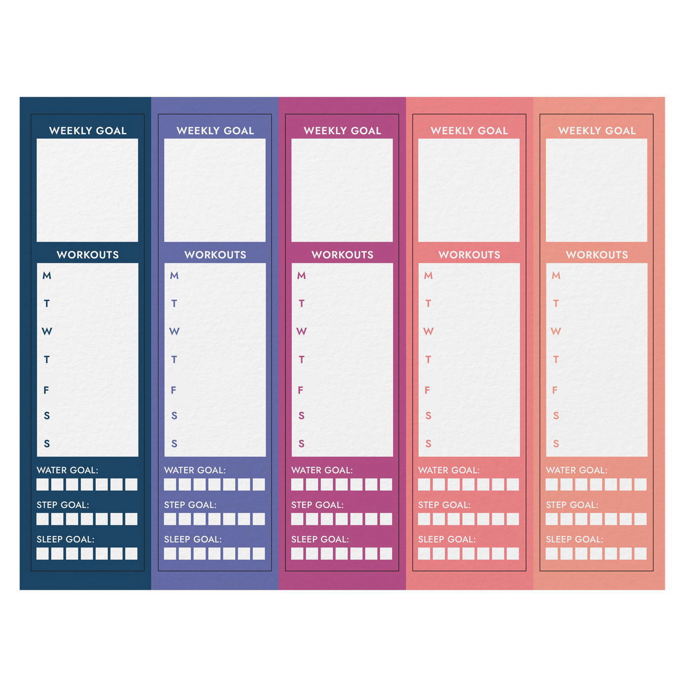 Fitness Tracker Stickers | Erin Condren